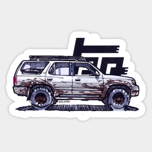 3rd Gen 4Runner TRD - Ghost Sticker